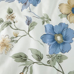 Постельное белье без пододеяльника с одеялом Sofi De Marko РОБЕРТО хлопковый сатин V38 евро, фото, фотография