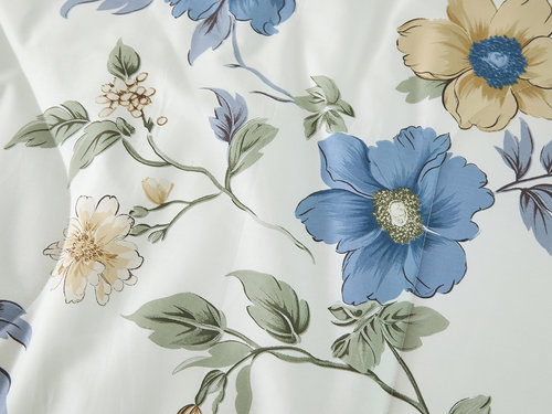 Постельное белье без пододеяльника с одеялом Sofi De Marko РОБЕРТО хлопковый сатин V38 евро, фото, фотография