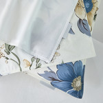 Постельное белье без пододеяльника с одеялом Sofi De Marko РОБЕРТО хлопковый сатин V38 евро, фото, фотография