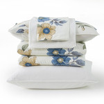 Постельное белье без пододеяльника с одеялом Sofi De Marko РОБЕРТО хлопковый сатин V38 евро, фото, фотография