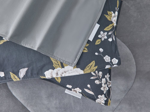 Постельное белье без пододеяльника с одеялом Sofi De Marko РОБЕРТО хлопковый сатин V39 евро, фото, фотография