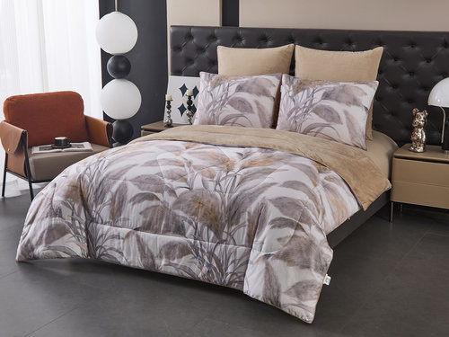 Постельное белье без пододеяльника с одеялом Sofi De Marko РИКАРДО хлопковый сатин V1 евро, фото, фотография