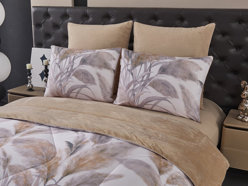 Постельное белье без пододеяльника с одеялом Sofi De Marko РИКАРДО хлопковый сатин V1 евро, фото, фотография