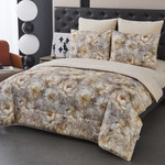 Постельное белье без пододеяльника с одеялом Sofi De Marko РИКАРДО хлопковый сатин V2 евро, фото, фотография