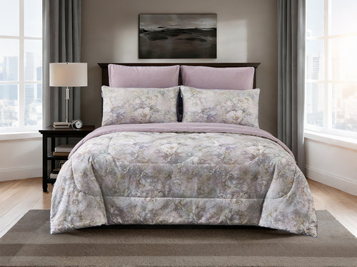 Постельное белье без пододеяльника с одеялом Sofi De Marko РИКАРДО хлопковый сатин V3 евро, фото, фотография