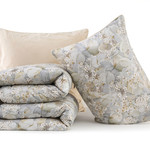 Постельное белье без пододеяльника с одеялом Sofi De Marko РИКАРДО хлопковый сатин V4 евро, фото, фотография