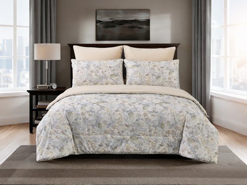 Постельное белье без пододеяльника с одеялом Sofi De Marko РИКАРДО хлопковый сатин V4 евро, фото, фотография