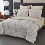 Постельное белье без пододеяльника с одеялом Sofi De Marko РИКАРДО хлопковый сатин V4 евро, фото, фотография