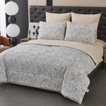 Постельное белье без пододеяльника с одеялом Sofi De Marko РИКАРДО хлопковый сатин V5 евро, фото, фотография