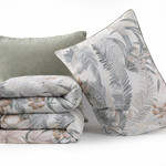 Постельное белье без пододеяльника с одеялом Sofi De Marko РИКАРДО хлопковый сатин V6 евро, фото, фотография