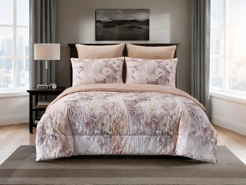 Постельное белье без пододеяльника с одеялом Sofi De Marko РИКАРДО хлопковый сатин V7 евро, фото, фотография