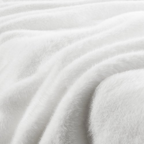 Плед-покрывало Sofi De Marko ФИЛИЦИЯ искусственный мех кремовый 220х240, фото, фотография