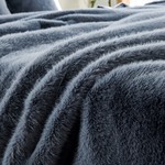 Плед-покрывало Sofi De Marko ФИЛИЦИЯ искусственный мех серо-голубой 160х220, фото, фотография