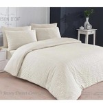 Постельное белье Maison Dor ELISSA хлопковый трикотаж бежевый евро, фото, фотография