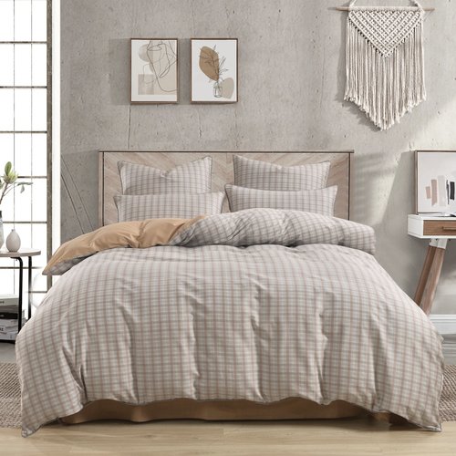 Постельное белье Sofi De Marko ДЖАГЕР хлопковый сатин серый евро, фото, фотография