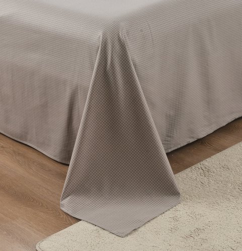 Постельное белье Sofi De Marko БОННИ хлопковый сатин бежевый 2-х спальный, фото, фотография