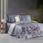 Постельное белье Sarev INOVA хлопковый сатин делюкс lila евро, фото, фотография