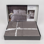 Постельное белье First Choice NICHOL хлопковый сатин-жаккард storm евро, фото, фотография