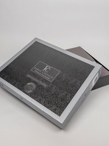 Постельное белье First Choice NICHOL хлопковый сатин-жаккард storm евро, фото, фотография