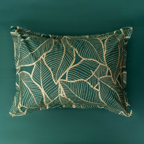 Постельное белье Sofi De Marko БЕВЕРЛИ хлопковый сатин малахитовый евро-макси, фото, фотография