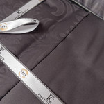 Постельное белье First Choice TECNA хлопковый сатин-жаккард anthracite евро, фото, фотография