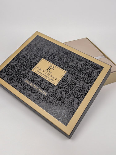 Постельное белье First Choice DORETA хлопковый сатин-жаккард soil евро, фото, фотография