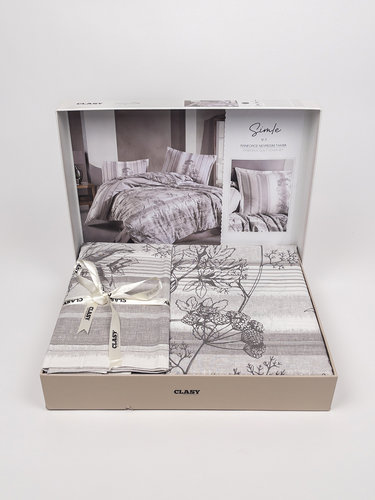 Постельное белье Clasy SIMLE хлопковый ранфорс евро, фото, фотография