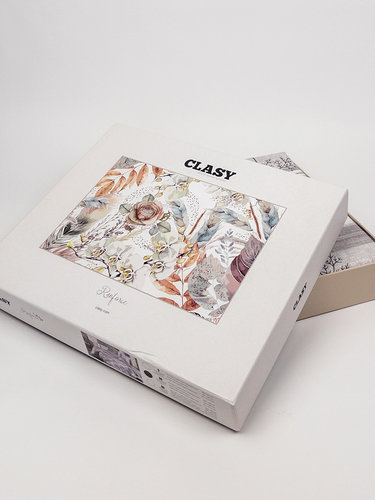 Постельное белье Clasy SIMLE хлопковый ранфорс евро, фото, фотография