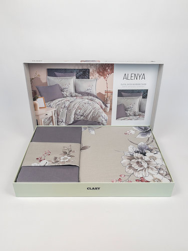 Постельное белье Clasy DIGITAL ALENYA хлопковый сатин V1 евро, фото, фотография