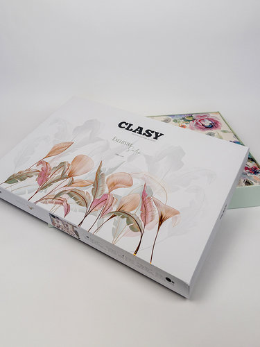 Постельное белье Clasy DIGITAL FARYA хлопковый сатин V1 евро, фото, фотография