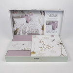 Постельное белье Clasy DIGITAL VESSAN хлопковый сатин V1 евро, фото, фотография