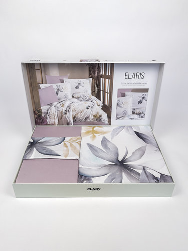 Постельное белье Clasy DIGITAL ELARIS хлопковый сатин V1 евро, фото, фотография