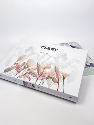 Постельное белье Clasy DIGITAL ELARIS хлопковый сатин V1 евро, фото, фотография