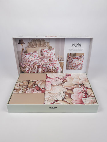 Постельное белье Clasy DIGITAL MUNA хлопковый сатин V1 евро, фото, фотография