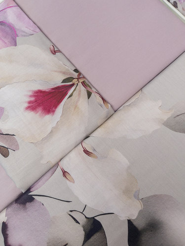 Постельное белье Clasy DIGITAL NORA хлопковый сатин V1 евро, фото, фотография