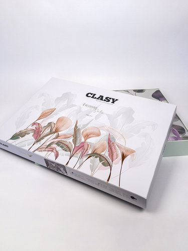 Постельное белье Clasy DIGITAL NORA хлопковый сатин V1 евро, фото, фотография