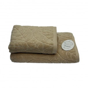 Полотенце для ванной Karven LISA хлопковый микрокоттон beige 70х140