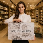 Постельное белье без пододеяльника с одеялом Sofi De Marko РЕНАТО хлопковый сатин V36 евро, фото, фотография