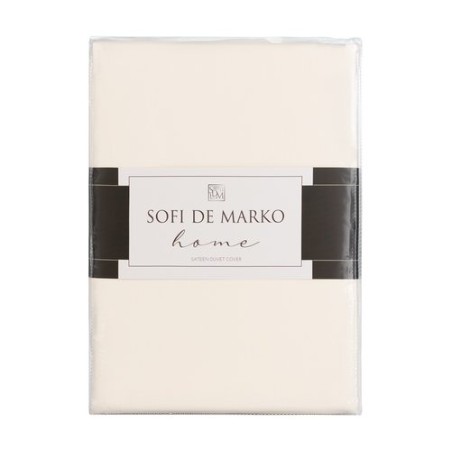 Пододеяльник Sofi De Marko МАРМИС хлопковый сатин кремовый 160х220, фото, фотография