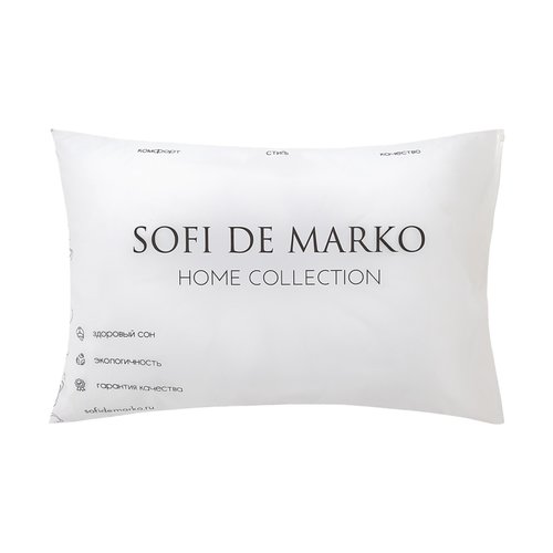 Подушка Sofi De Marko RELAX микроволокно/хлопок+вискоза 50х70, фото, фотография