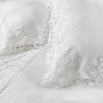 Постельное белье Zebra Casa ROSARIA хлопковый сатин krem евро, фото, фотография