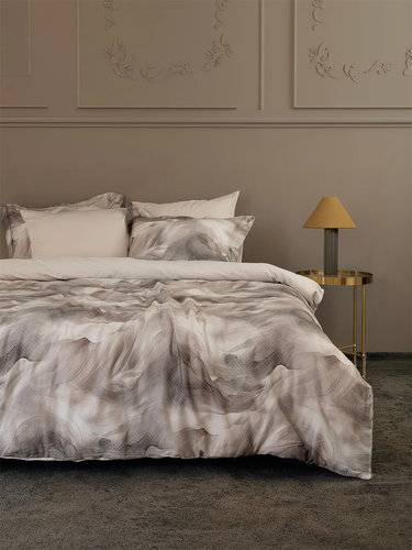 Постельное белье First Choice RUSKA хлопковый сатин евро beige, фото, фотография