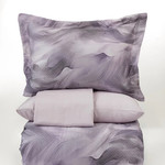Постельное белье First Choice RUSKA хлопковый сатин евро lilac, фото, фотография