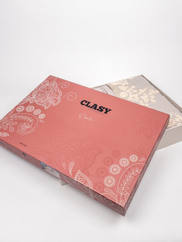 Постельное белье Clasy OSELA хлопковый ранфорс V6 евро, фото, фотография