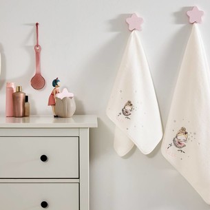 Подарочный набор детских полотенец Tivolyo Home BALLERINA хлопковая махра 50х90, 70х130