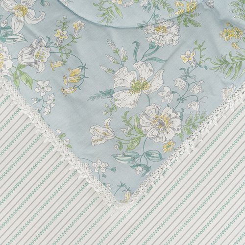 Постельное белье без пододеяльника с одеялом Sofi De Marko ДЭНИЕЛ хлопковый сатин V17 семейный, фото, фотография