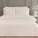 Постельное белье Tivolyo Home BEETLE хлопковый сатин-жаккард евро, фото, фотография