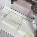 Постельное белье Tivolyo Home BEETLE хлопковый сатин-жаккард евро, фото, фотография