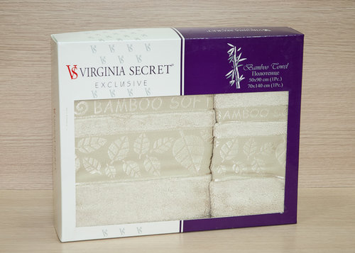 Набор полотенец Virginia Secret plt079-22 50 х 90 см 1 шт.
70 х 140 см 1 шт., фото, фотография