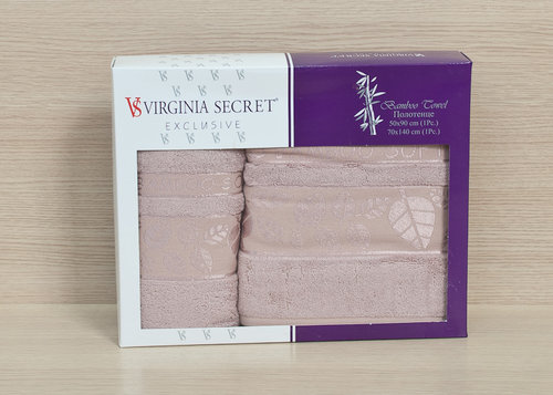 Набор полотенец Virginia Secret plt079-7 50 х 90 см 1 шт.
70 х 140 см 1 шт., фото, фотография